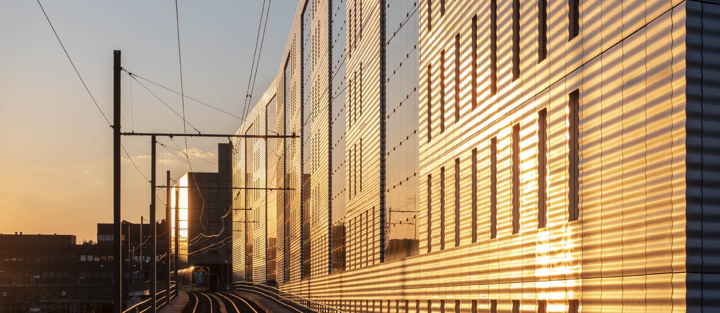 Basel Bahnhof Tramgleise